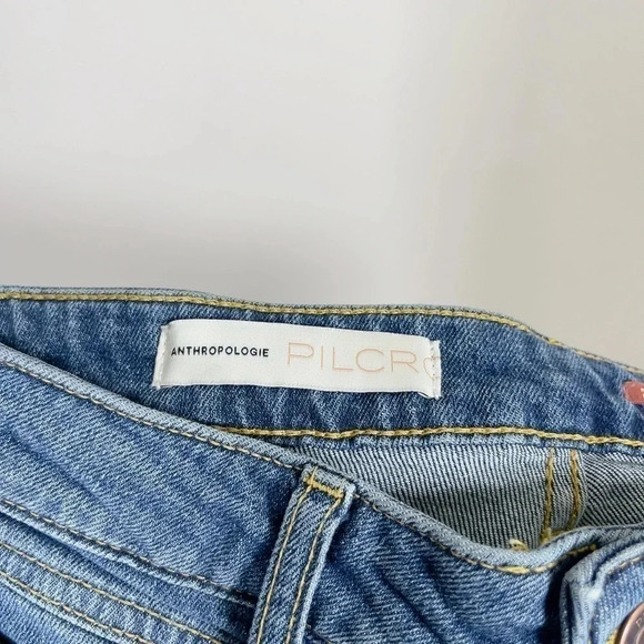 Anthropologie Pilcro Boyfriend Distressed  Jeans Size 25 - Picture 8 of 15